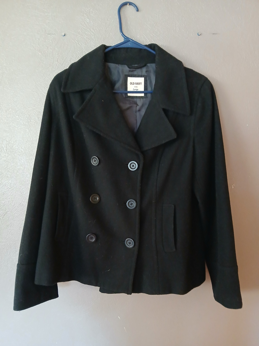 Womans Old Navy Pea Coat Large